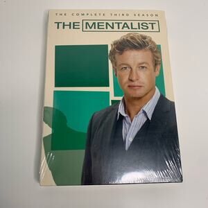 The Mentalist Season 3 DVD Set  Simon Baker Crime Drama Mystery Thriller